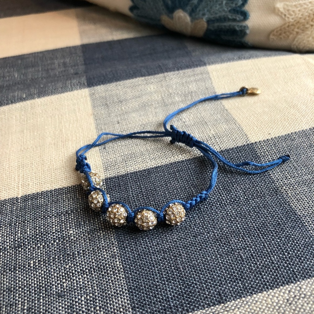 J. Crew Sparkle And String Bracelet - image 1